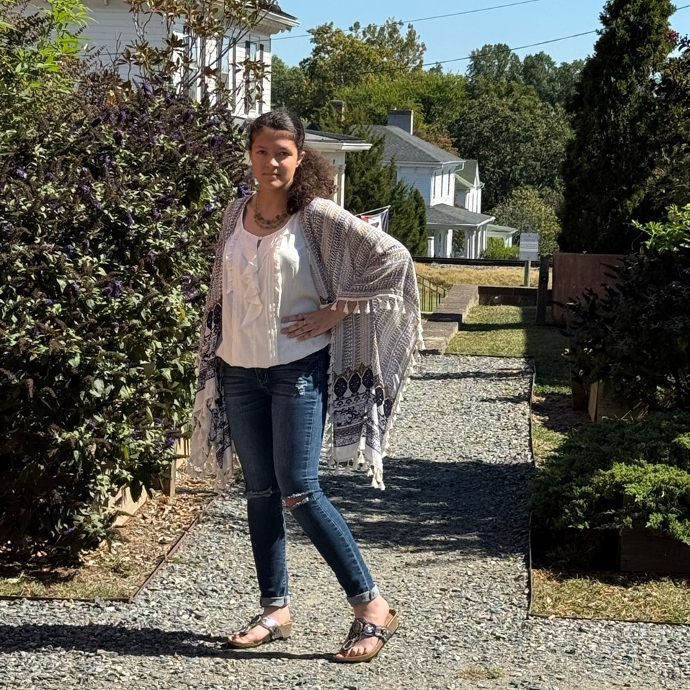 Bohemian Patterned Kimono Cardigan